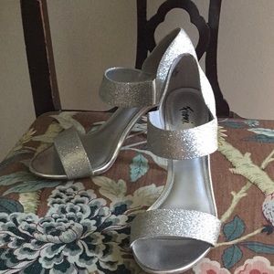 Silver Dress Shoes size 7